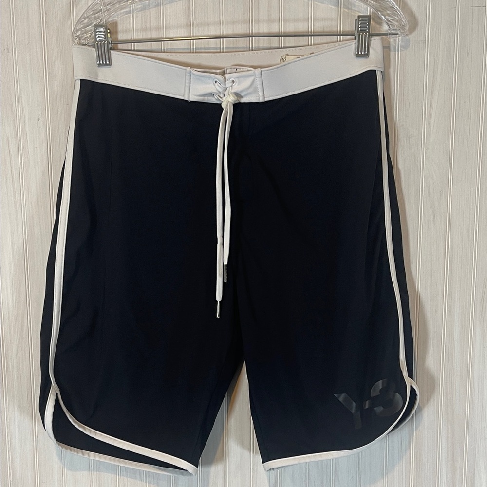 Y-3 ADIDAS SWIM SHORTS BATHING SUIT MEDIUM